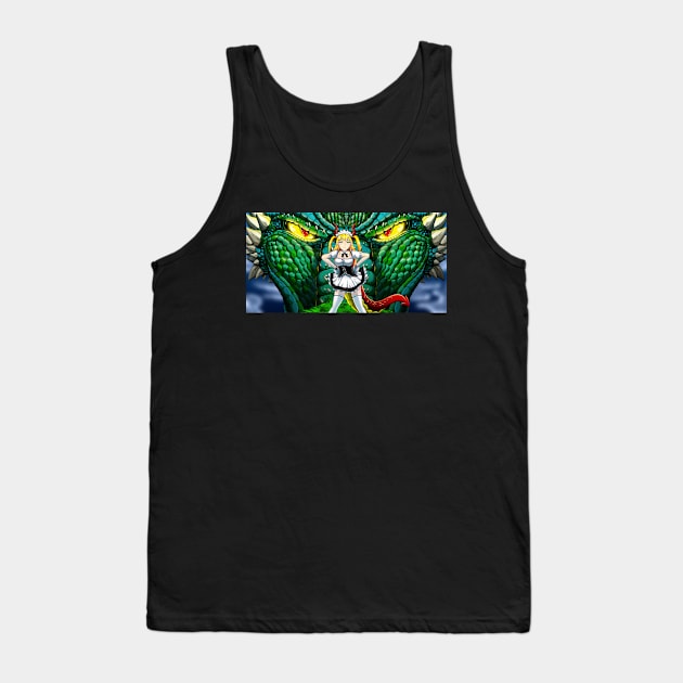 Maid of the Dragon Tank Top by Dragonheart Studio